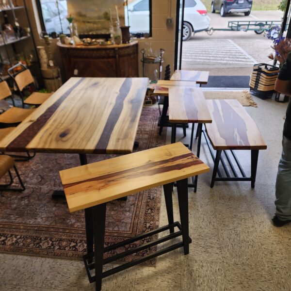 Ash Rectangular Table 2 (Straight Legs)