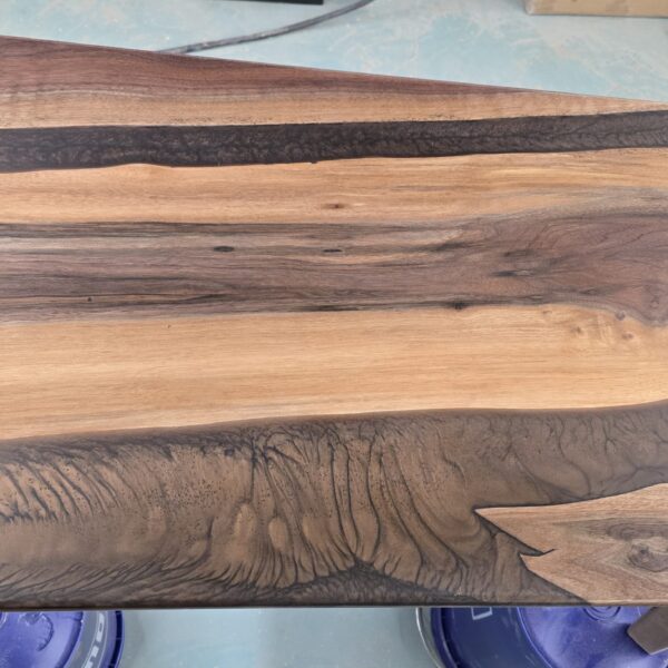 Black walnut and Coco Resin Coffee Table