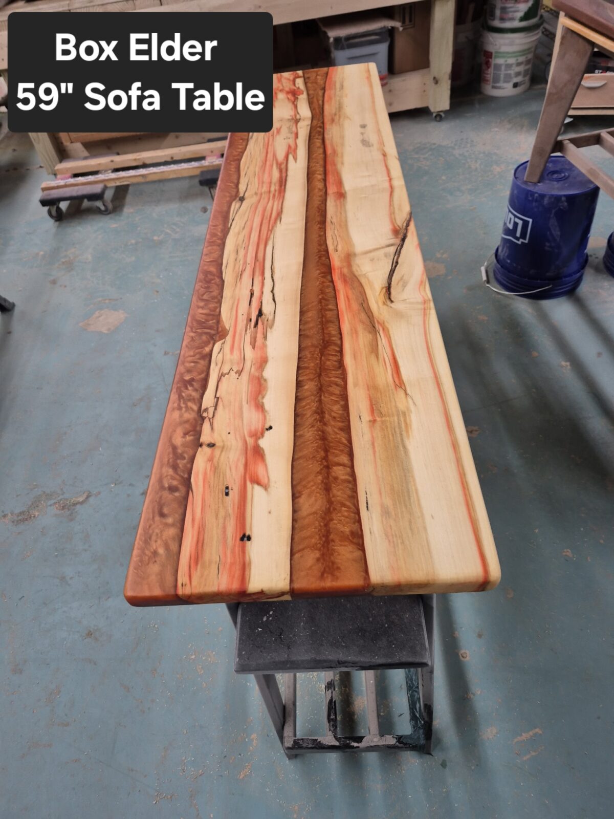 Box Elder Long Sofa Table - Image 4